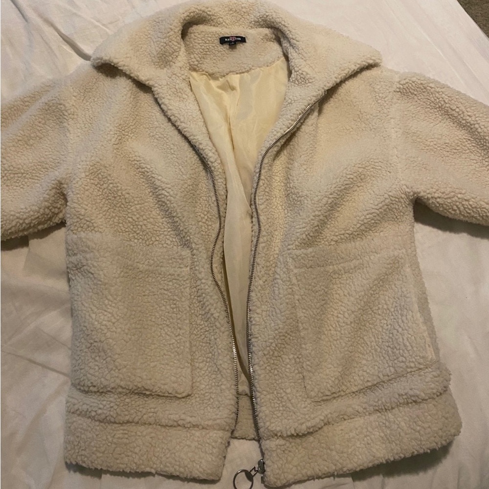 Tan teddy jacket